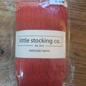 Little Stocking Co. Poppy Footless Tights 0-6 Mo